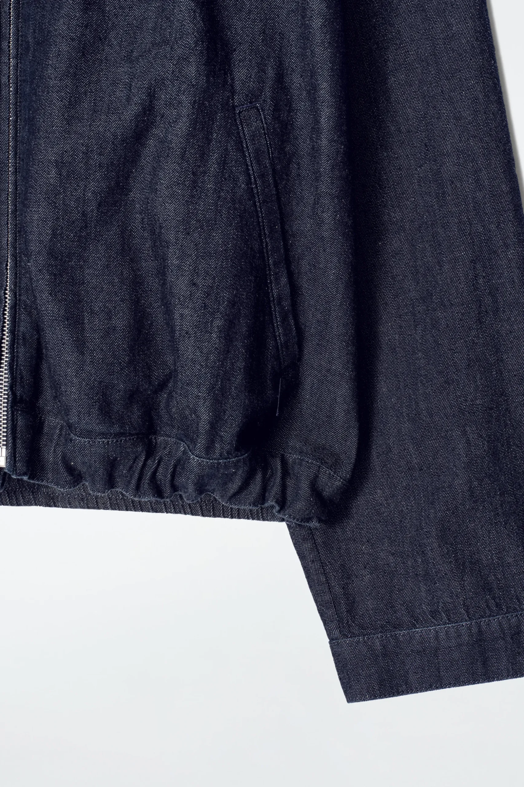 Best COS JEANSOWA KURTKA BOMBERKA OVERSIZE