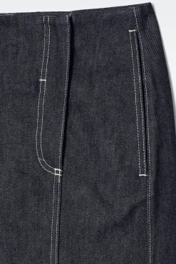 Clearance COS JEANSOWA SPÓDNICA MIDI O PROSTYM KROJU
