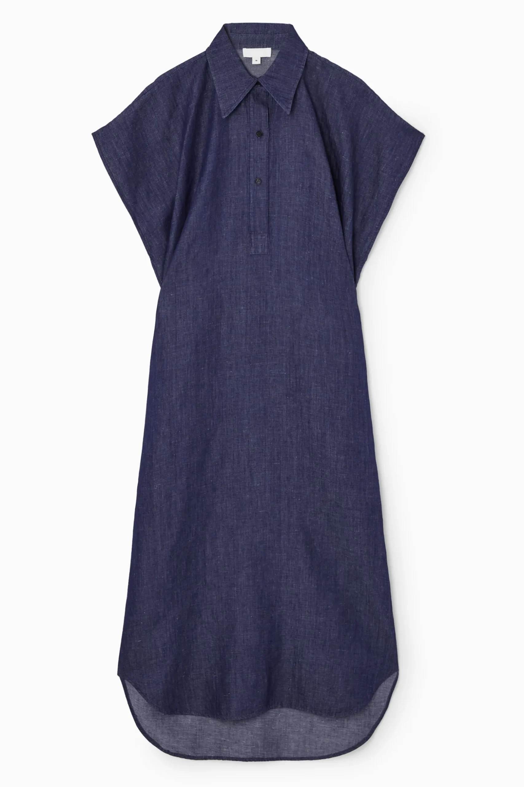 Hot COS JEANSOWA SZMIZJERKA MIDI OVERSIZE