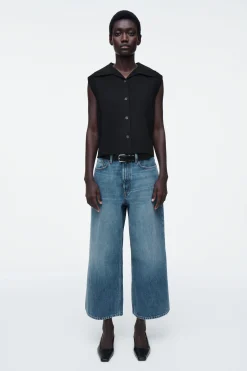 Fashion COS JEANSOWE KULOTY