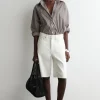 Outlet COS JEANSOWE SZORTY DO KOLAN