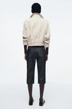Sale COS JEANSOWE SZORTY DO KOLAN