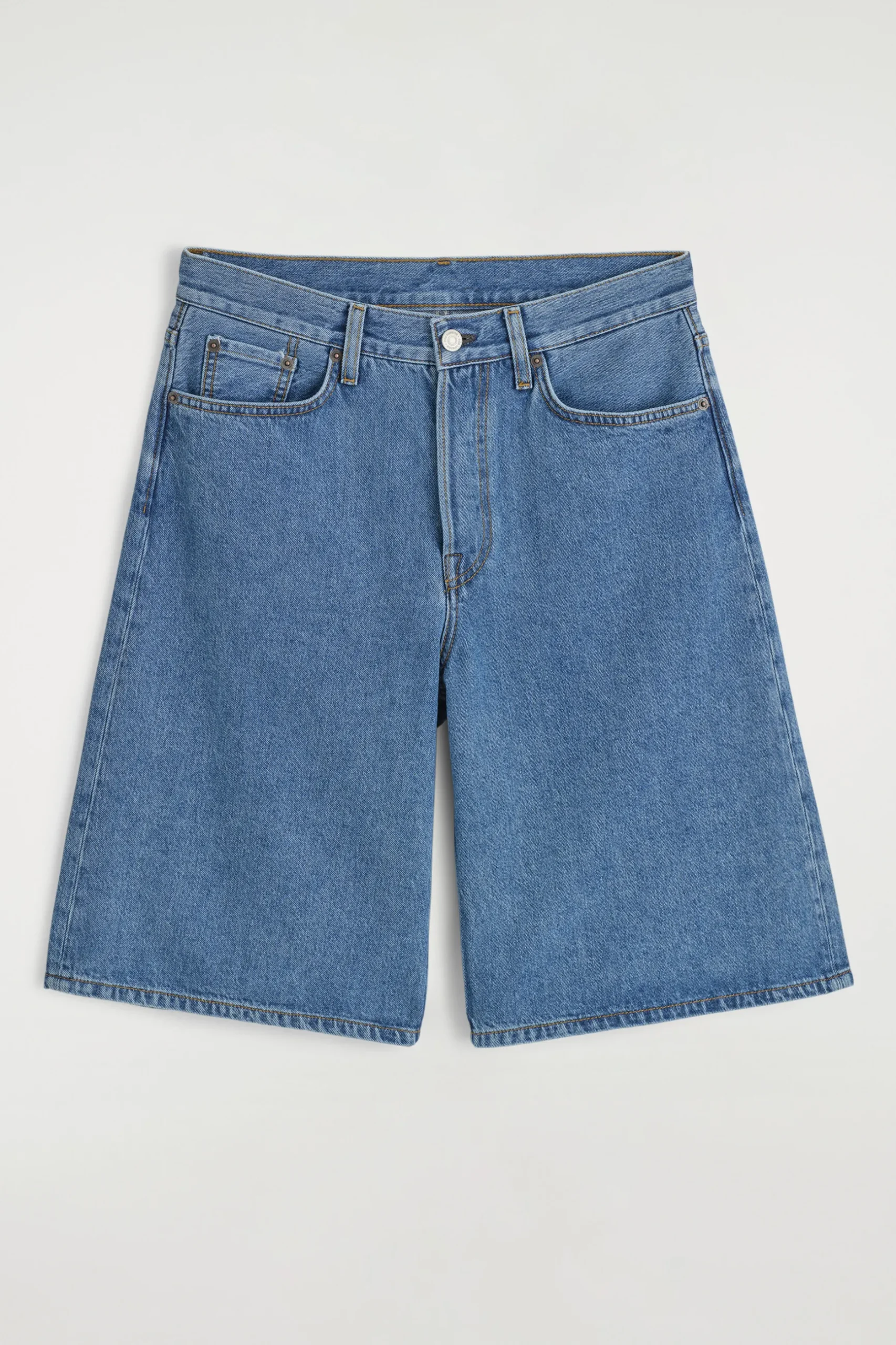 Fashion COS JEANSOWE SZORTY DO KOLAN