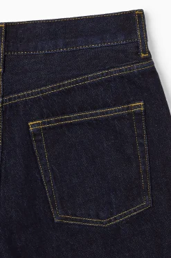 New COS JEANSOWE SZORTY Z WYSOKIM STANEM