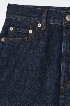 New COS JEANSOWE SZORTY Z WYSOKIM STANEM