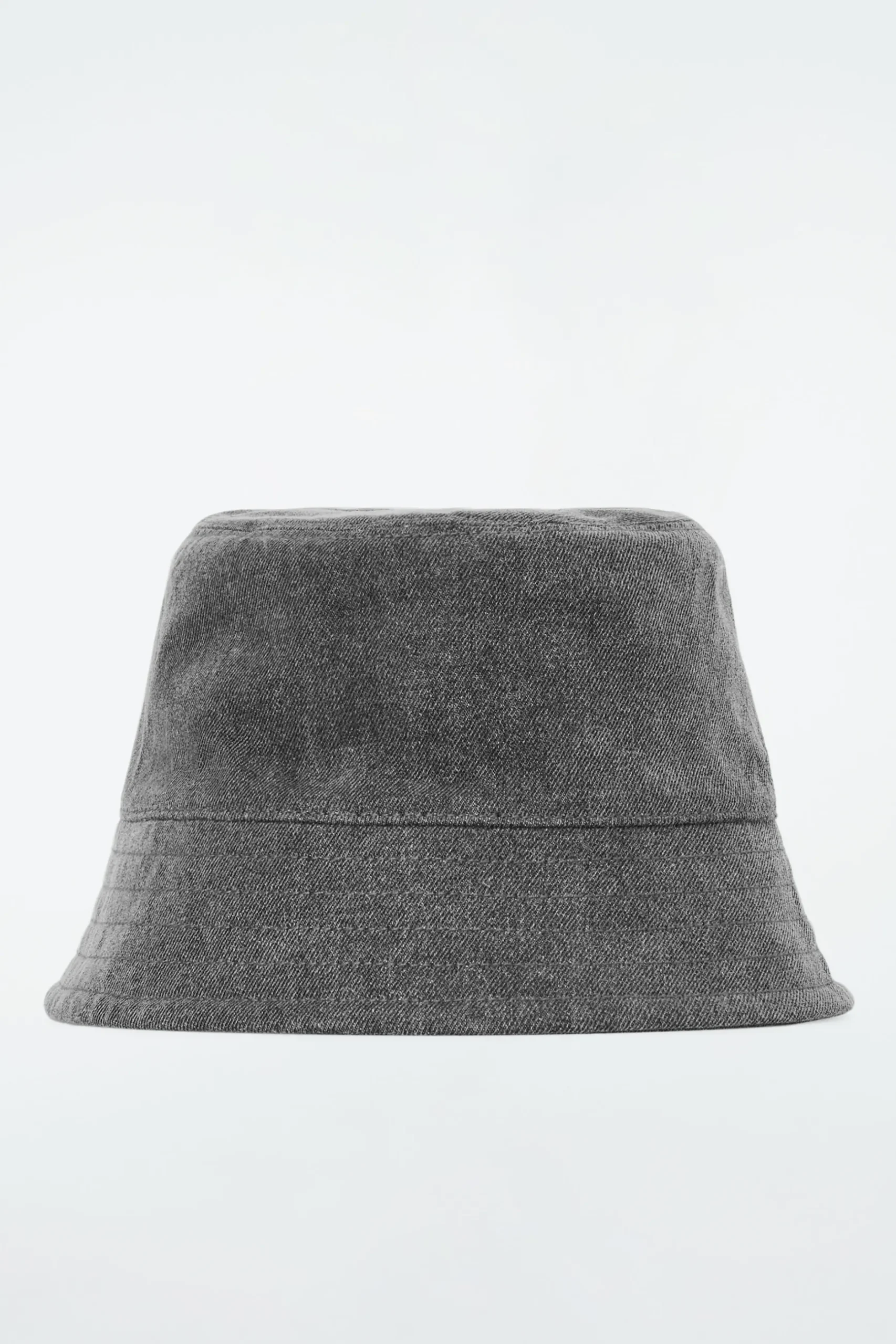 Clearance COS JEANSOWY KAPELUSZ TYPU BUCKET Szary
