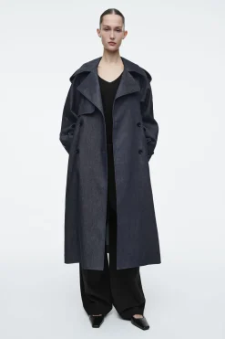 Clearance COS JEANSOWY TRENCZ OVERSIZE
