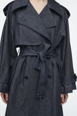 Clearance COS JEANSOWY TRENCZ OVERSIZE