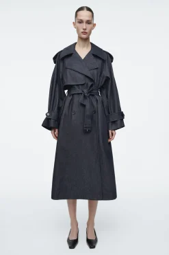 Clearance COS JEANSOWY TRENCZ OVERSIZE