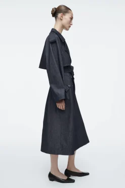 Clearance COS JEANSOWY TRENCZ OVERSIZE
