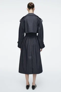 Clearance COS JEANSOWY TRENCZ OVERSIZE