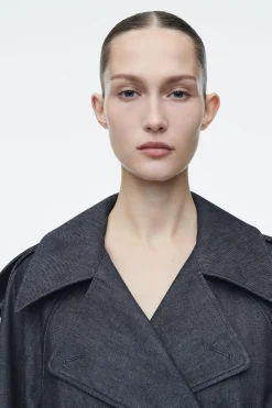 Clearance COS JEANSOWY TRENCZ OVERSIZE