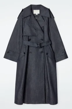Clearance COS JEANSOWY TRENCZ OVERSIZE