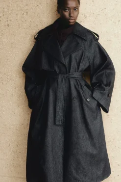 Clearance COS JEANSOWY TRENCZ OVERSIZE