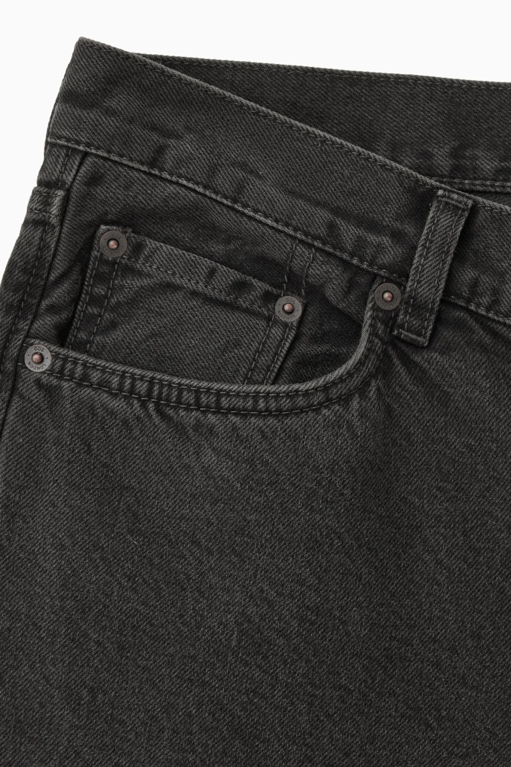 Clearance COS JEANSY „AMP” Z PROSTYMI NOGAWKAMI