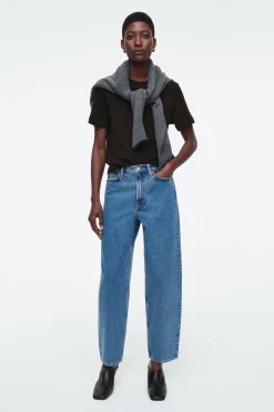 Discount COS JEANSY „ARCH” ZE ZWĘŻANYMI NOGAWKAMI