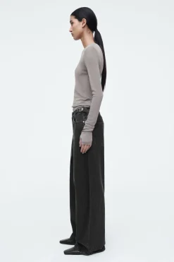 Online COS JEANSY „COAST” Z SZEROKIMI NOGAWKAMI
