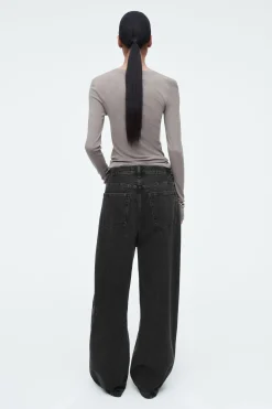 Online COS JEANSY „COAST” Z SZEROKIMI NOGAWKAMI