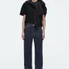 Fashion COS JEANSY „COLUMN” Z PROSTYMI NOGAWKAMI