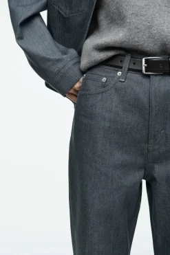 Discount COS JEANSY „COLUMN” Z PROSTYMI NOGAWKAMI
