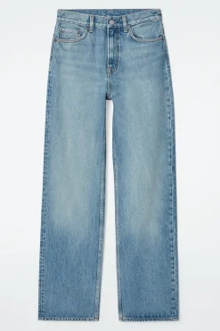 New COS JEANSY „COLUMN” Z PROSTYMI NOGAWKAMI