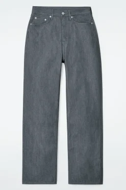 Discount COS JEANSY „COLUMN” Z PROSTYMI NOGAWKAMI