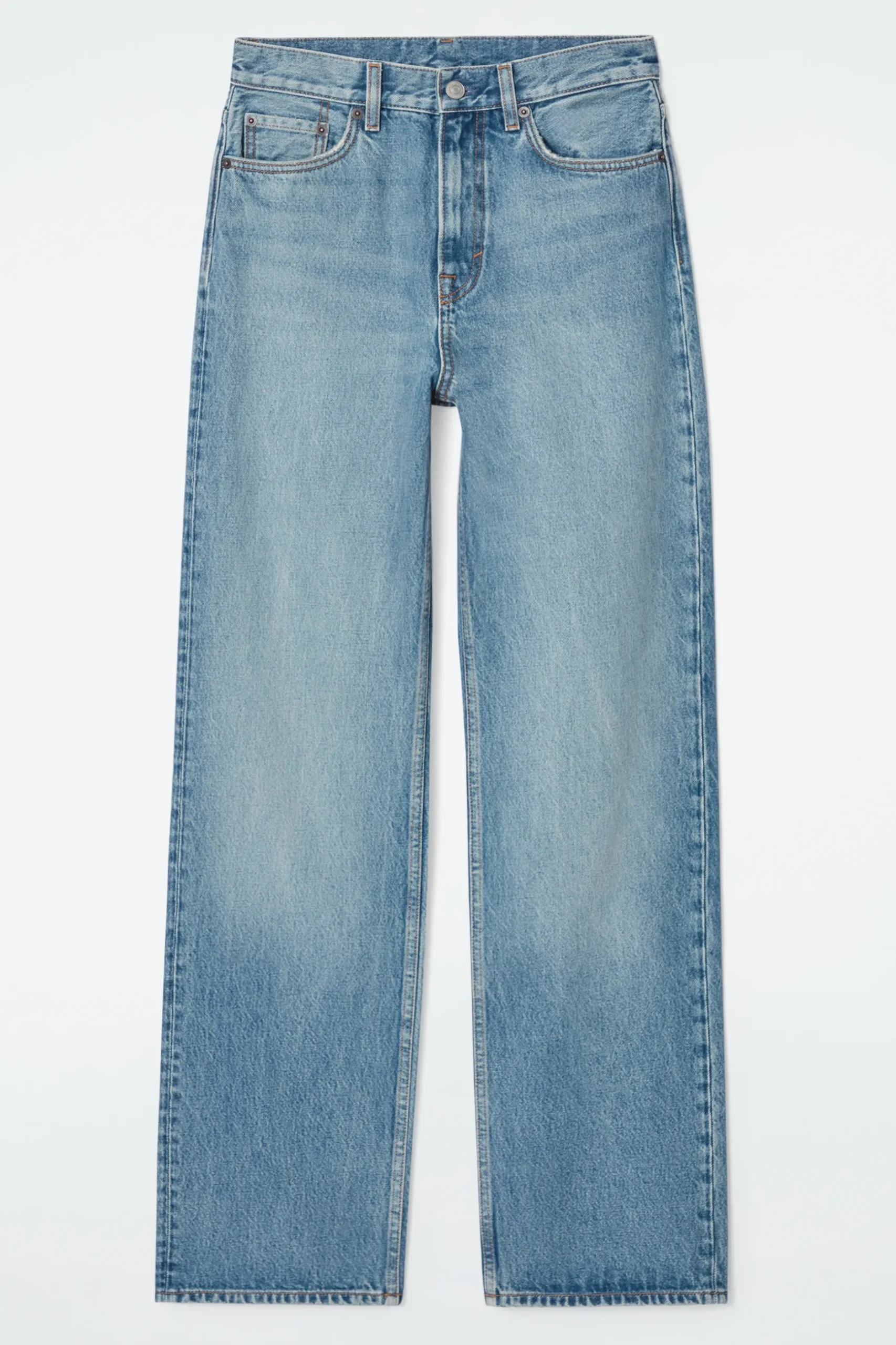 New COS JEANSY „COLUMN” Z PROSTYMI NOGAWKAMI