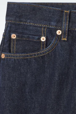 Fashion COS JEANSY „COLUMN” Z PROSTYMI NOGAWKAMI