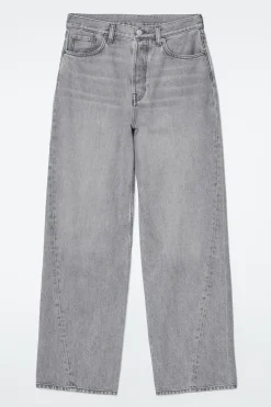 Discount COS JEANSY „FACADE” Z PROSTYMI NOGAWKAMI