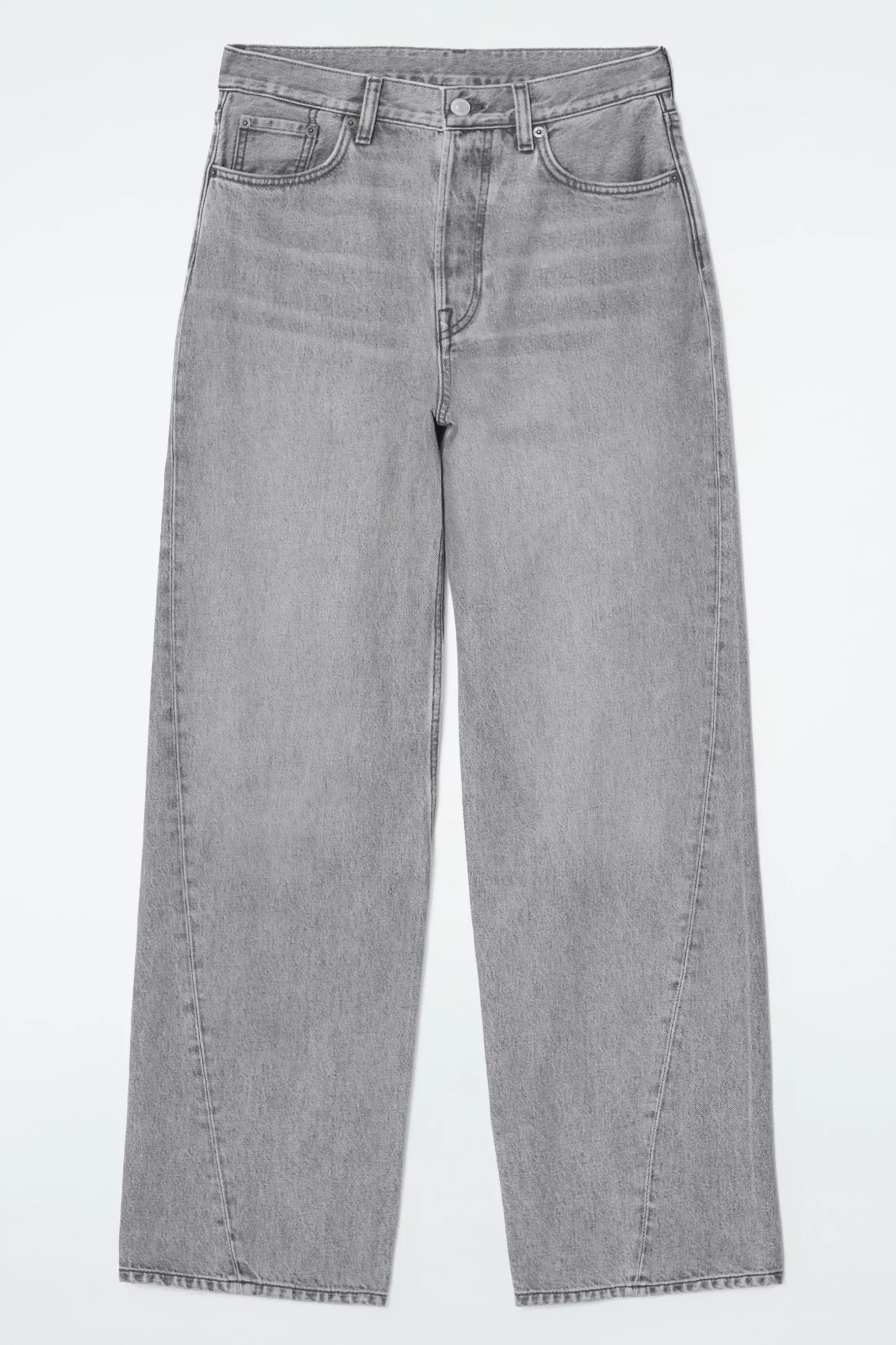 Discount COS JEANSY „FACADE” Z PROSTYMI NOGAWKAMI