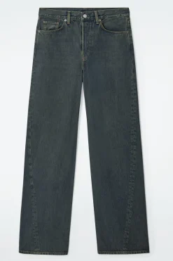 Sale COS JEANSY „FACADE” Z PROSTYMI NOGAWKAMI