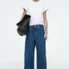 Sale COS JEANSY „POOL” Z SZEROKIMI NOGAWKAMI