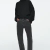Outlet COS JEANSY „SHIFT” Z PROSTYMI NOGAWKAMI