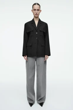 Outlet COS JEANSY „TIDE” Z SZEROKIMI NOGAWKAMI