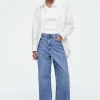 Discount COS JEANSY „TIDE” Z SZEROKIMI NOGAWKAMI