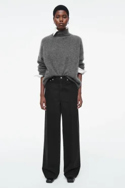 Discount COS JEANSY „TIDE” Z SZEROKIMI NOGAWKAMI