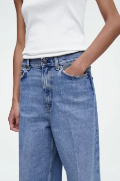 Discount COS JEANSY „TIDE” Z SZEROKIMI NOGAWKAMI