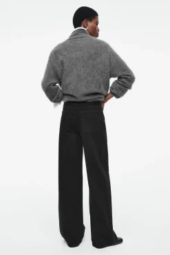 Discount COS JEANSY „TIDE” Z SZEROKIMI NOGAWKAMI