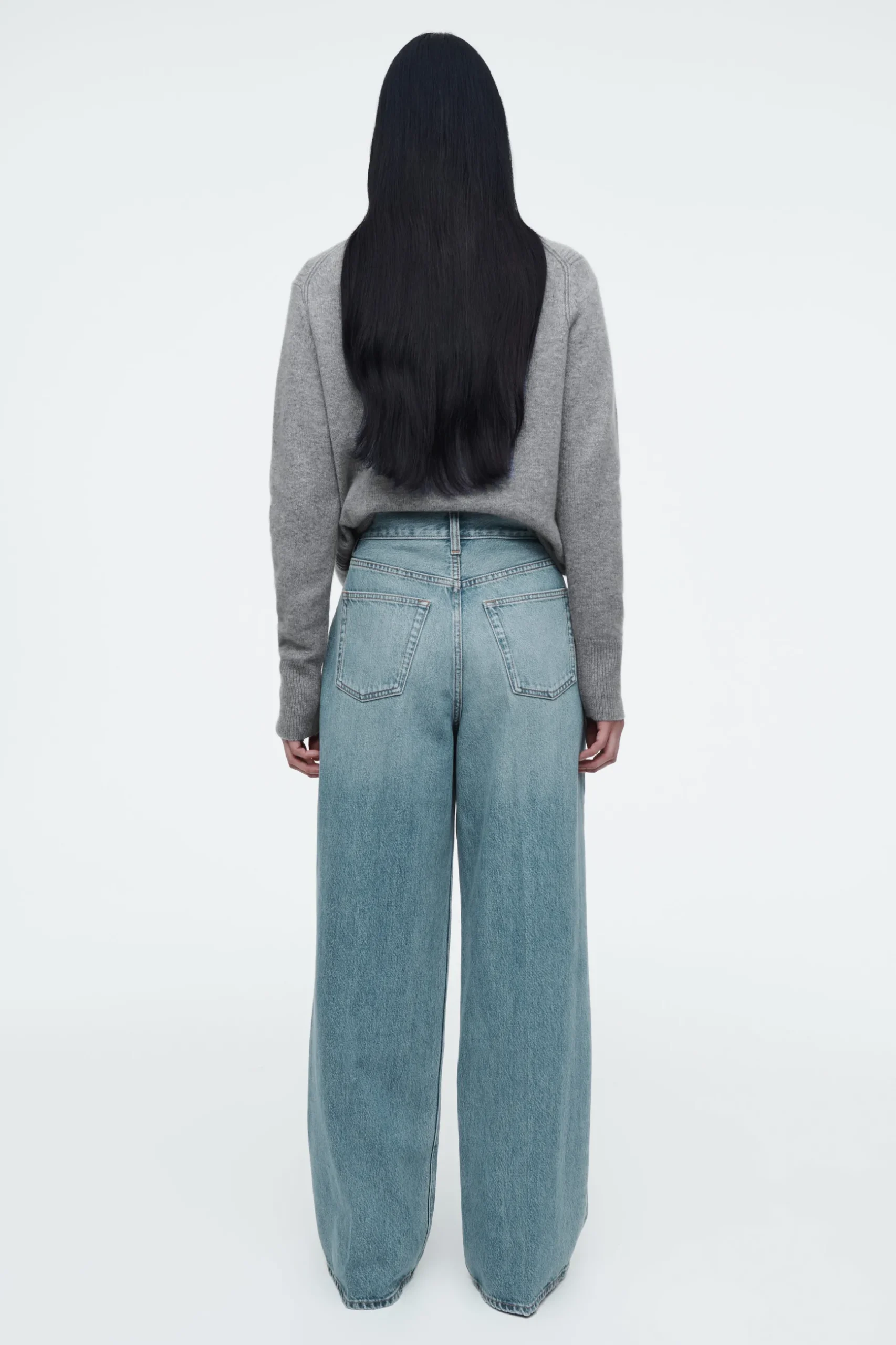 Outlet COS JEANSY „TIDE” Z SZEROKIMI NOGAWKAMI