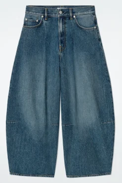Fashion COS JEANSY „TWINE” Z NOGAWKAMI TYPU BARREL
