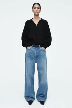 Discount COS JEANSY „VOLUME” Z SZEROKIMI NOGAWKAMI