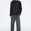 Fashion COS JEANSY „VOLUME” Z SZEROKIMI NOGAWKAMI