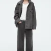 Outlet COS JEANSY „VOLUME” Z SZEROKIMI NOGAWKAMI