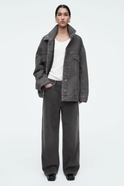 Outlet COS JEANSY „VOLUME” Z SZEROKIMI NOGAWKAMI