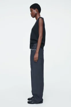 Sale COS JEANSY „VOLUME” Z SZEROKIMI NOGAWKAMI