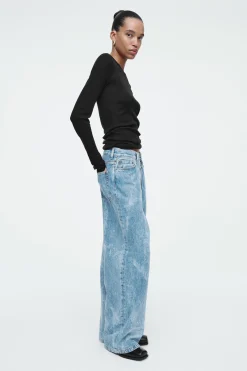 Discount COS JEANSY „VOLUME” Z SZEROKIMI NOGAWKAMI