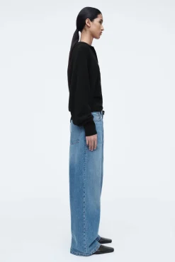 Discount COS JEANSY „VOLUME” Z SZEROKIMI NOGAWKAMI
