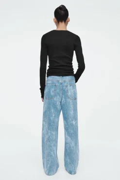 Discount COS JEANSY „VOLUME” Z SZEROKIMI NOGAWKAMI
