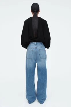 Discount COS JEANSY „VOLUME” Z SZEROKIMI NOGAWKAMI