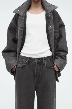 Outlet COS JEANSY „VOLUME” Z SZEROKIMI NOGAWKAMI